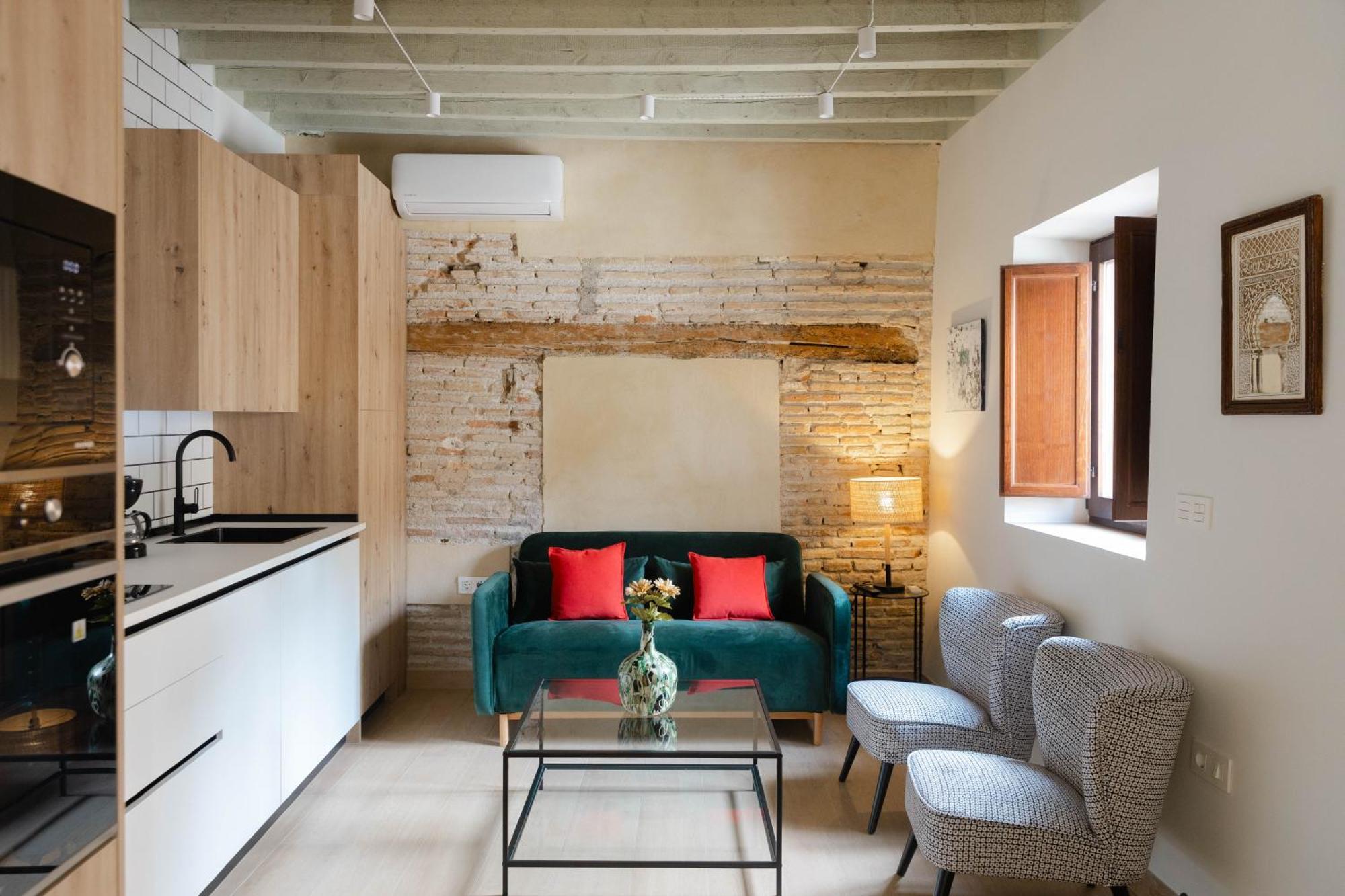 Apartamento Duplex Con Vista A La Alhambra Granada Exteriör bild