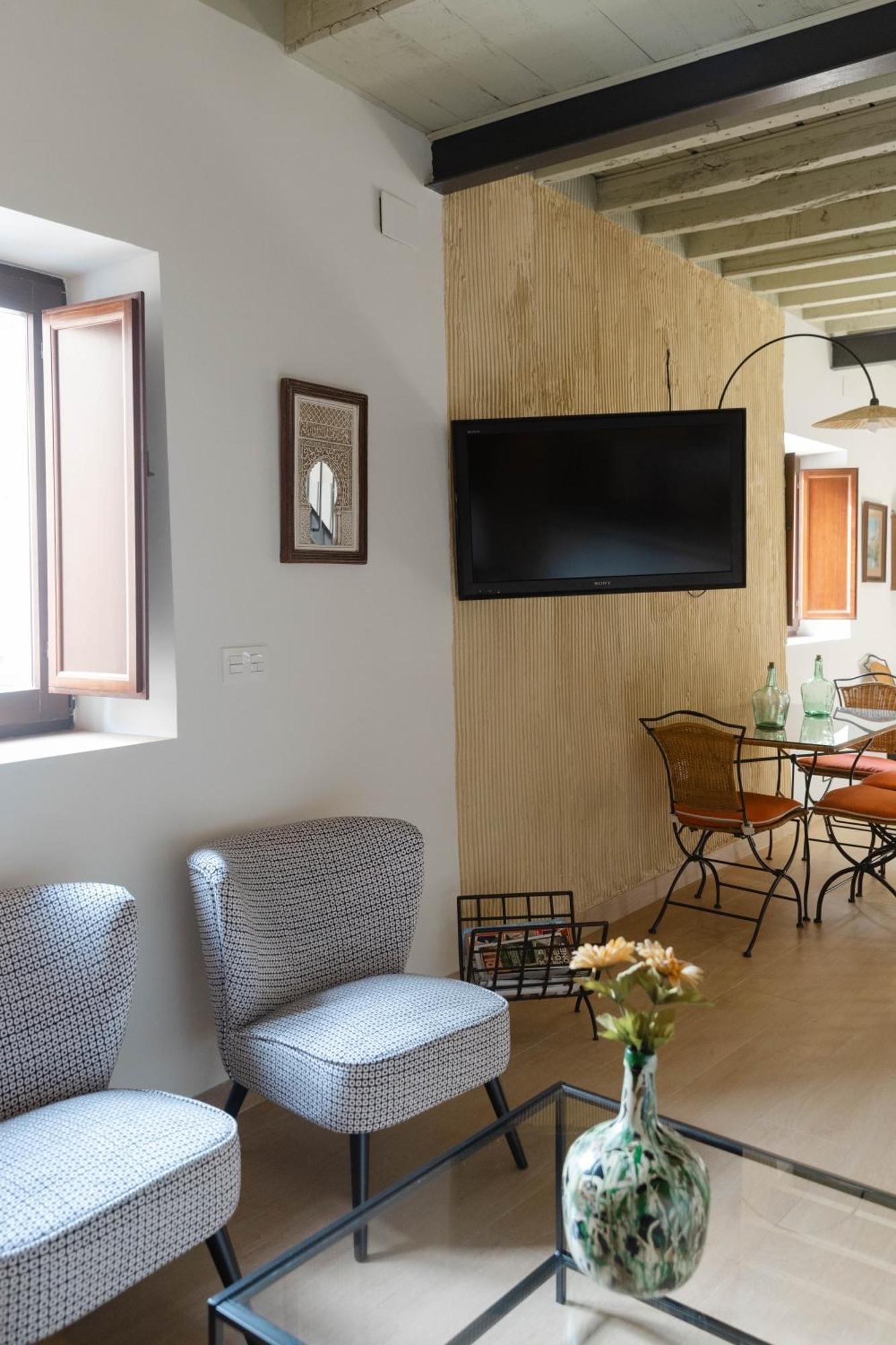 Apartamento Duplex Con Vista A La Alhambra Granada Exteriör bild